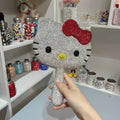 Diamond Handheld Makeup Mirror