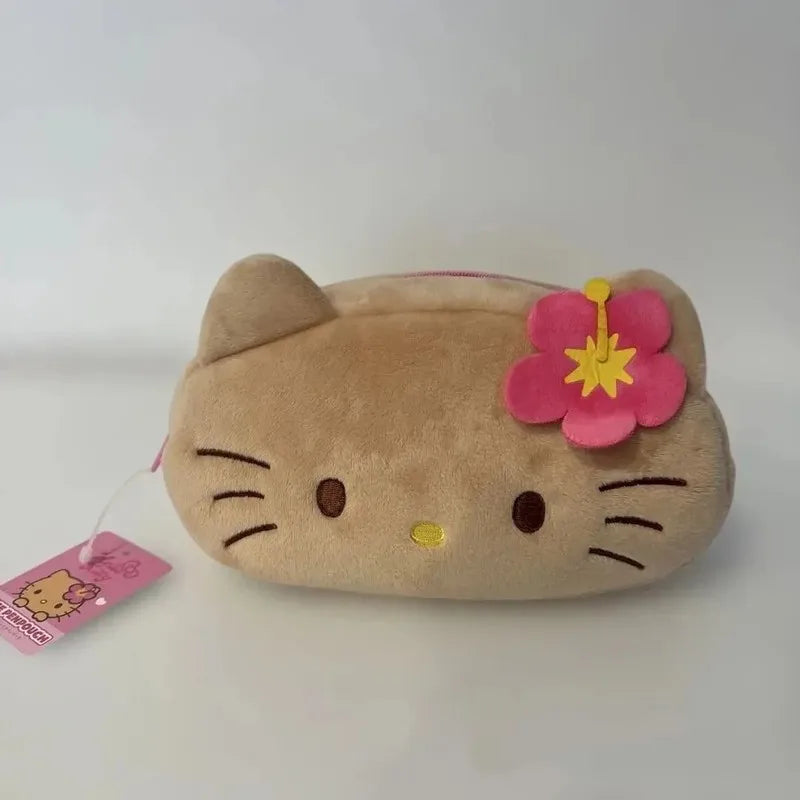 Cute Storage Pencil Case Makeup Plush Bag