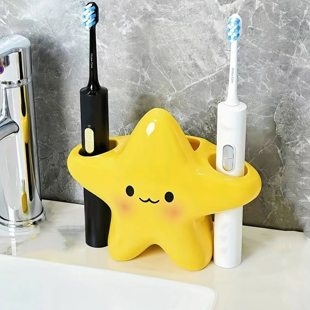 Cute Star Shaped Toothbrush Holder