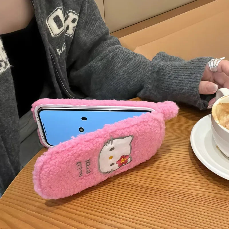 Fluffy Fuzzy Flip Phone Case