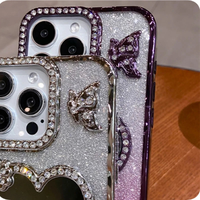Heart Love Mirror Phone Case