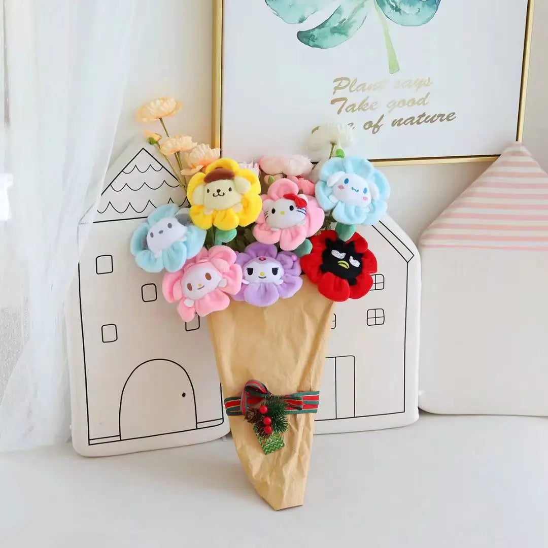 Kawaii Plush Keychain Pendants