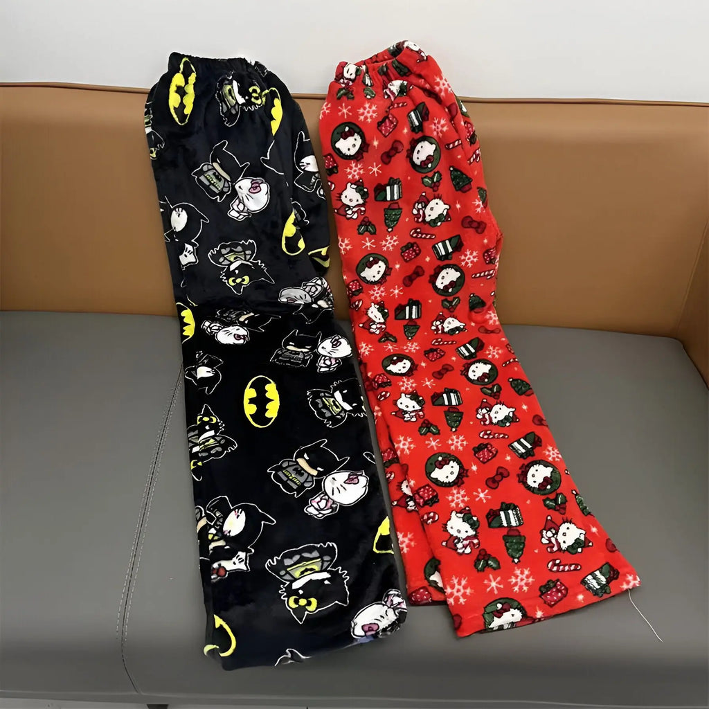 Kawaii Plush Pajama Pants