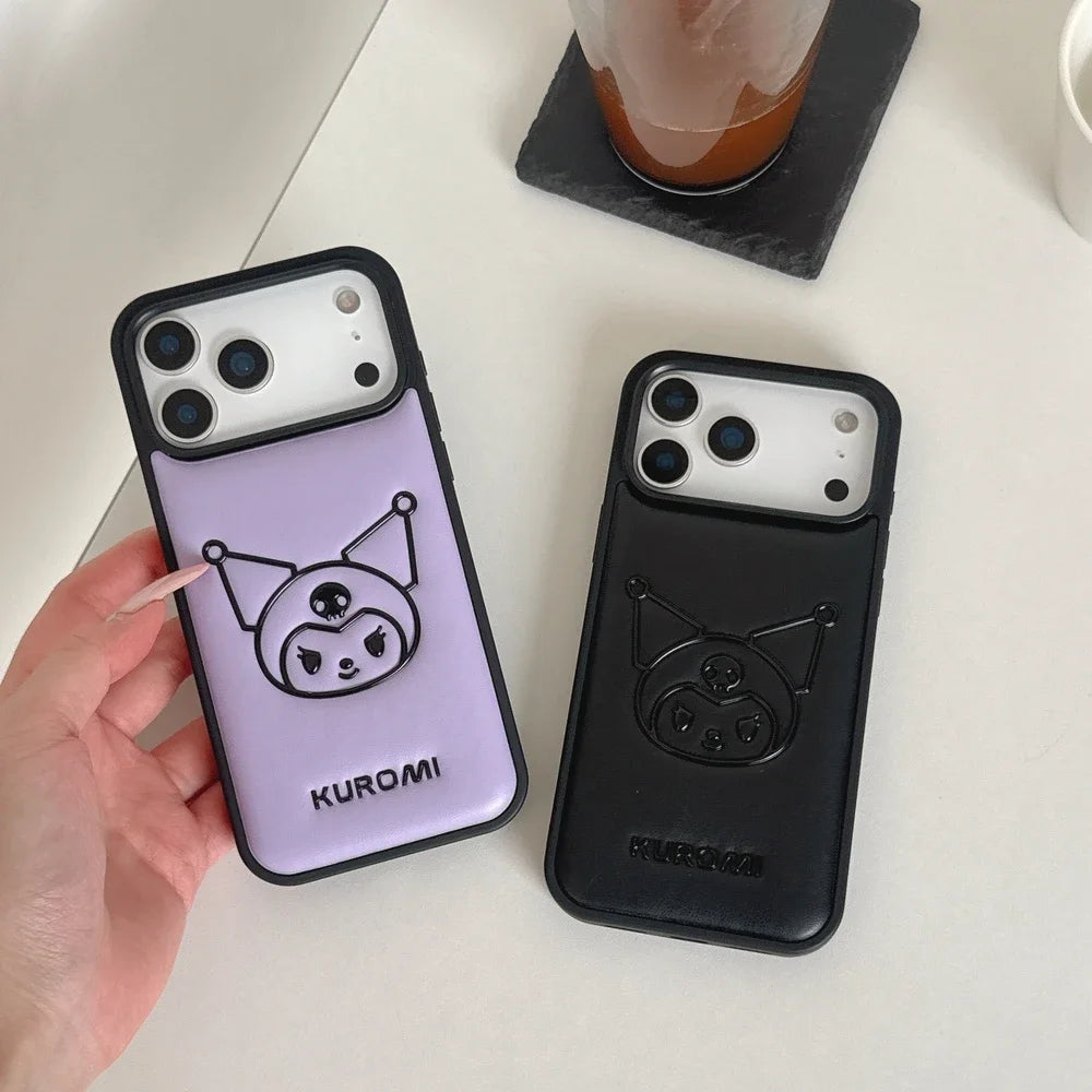 Kawaii 3D Cute Leather Phone Case