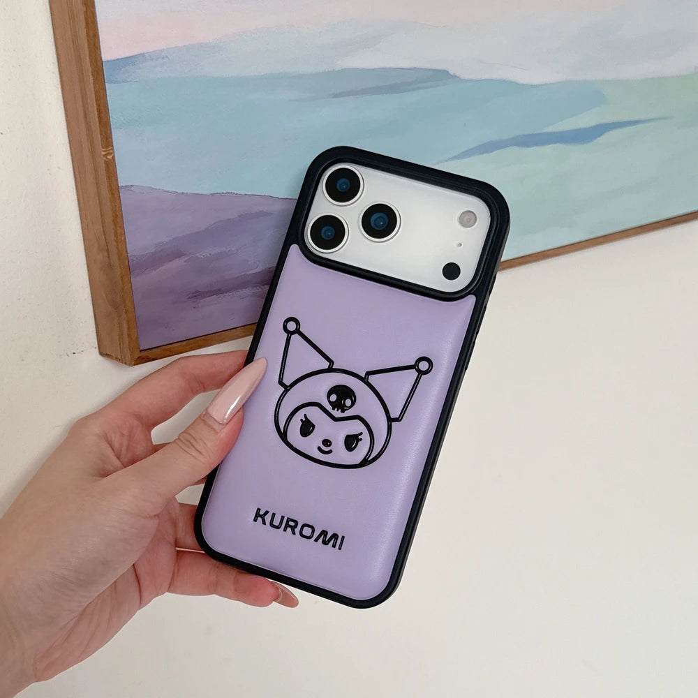 Kawaii 3D Cute Leather Phone Case