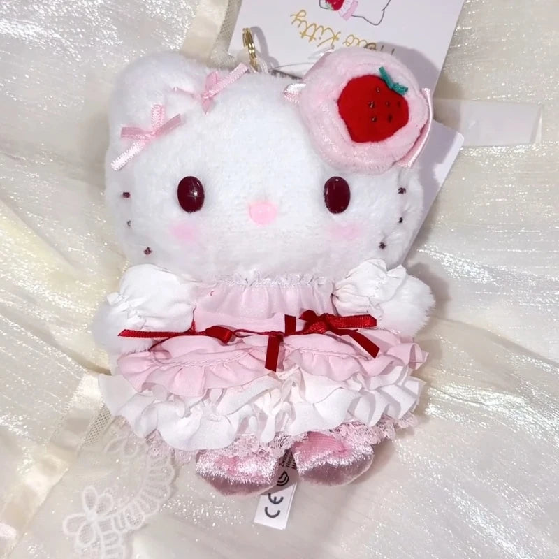 Strawberry Cake Sweetheart Plush Doll Pendant