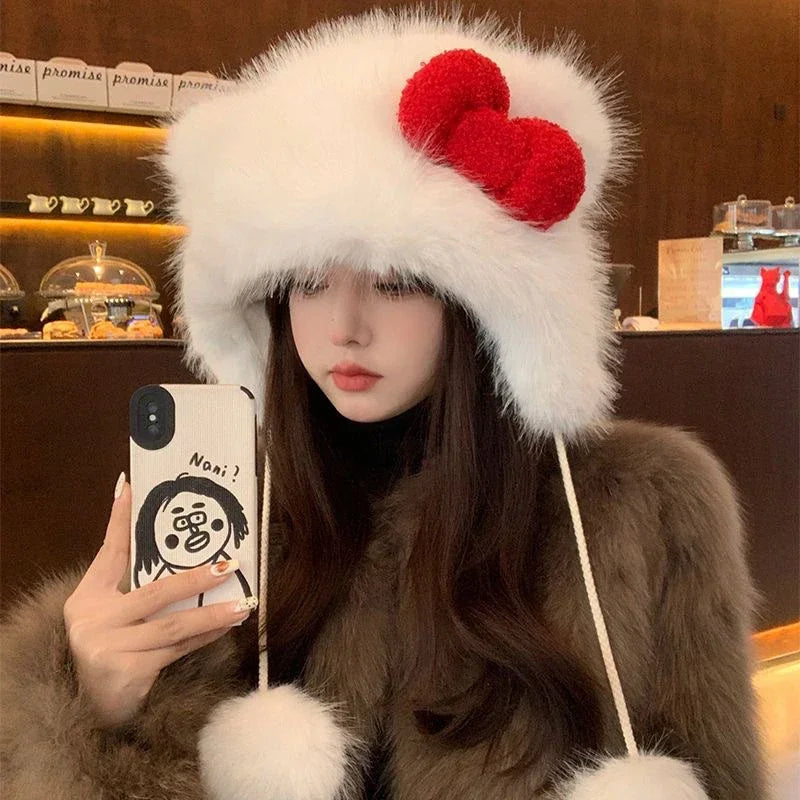 Fluffy Plush Hat