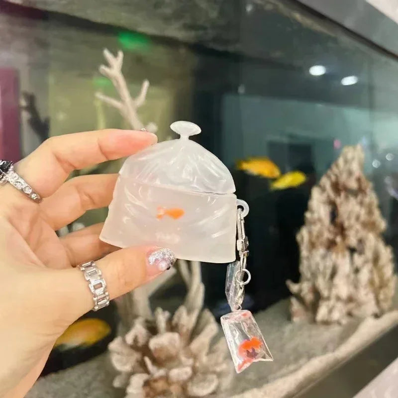 Fish Bag Airpods Case