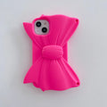 Pink Bow 3D Cute Soft Silicone Phone Case