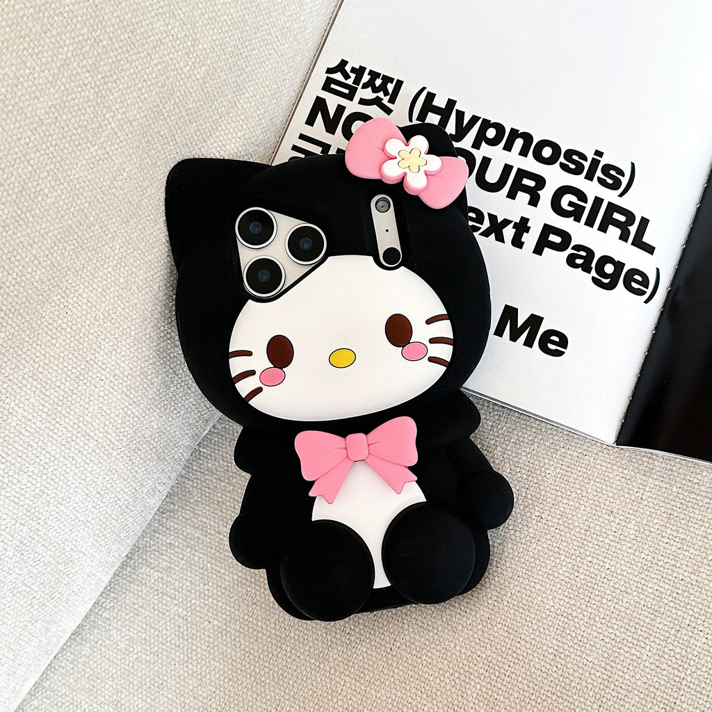 Kawaii Animal 3D Silicone Phone Case