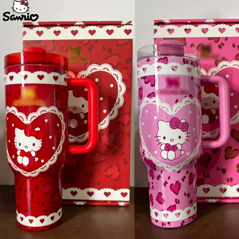 Kawaii Cup 40oz Quencher Tumbler With Handle