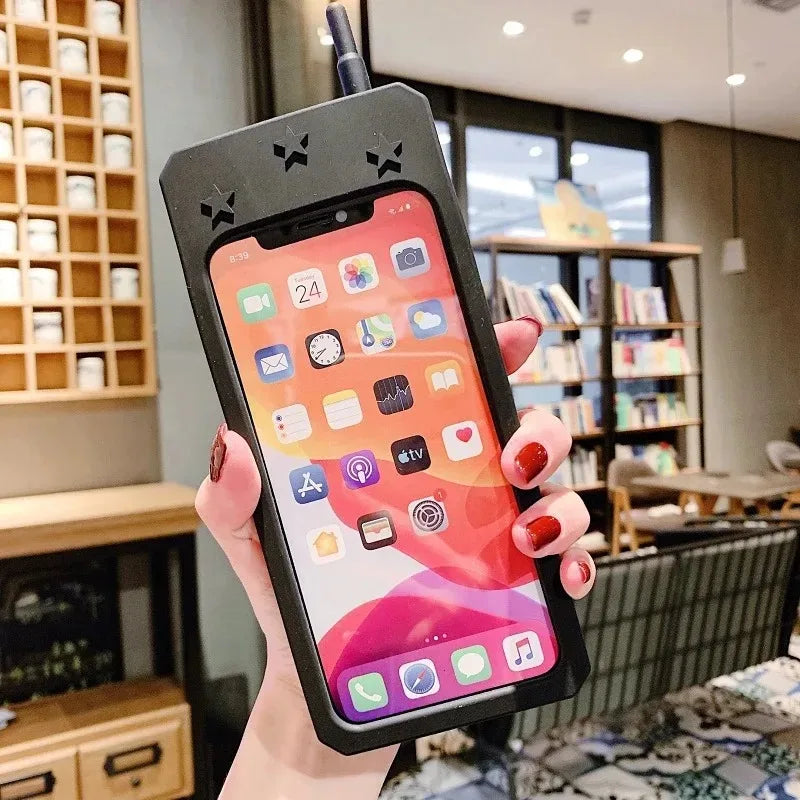 Retro Style Telephone Model Phone Case