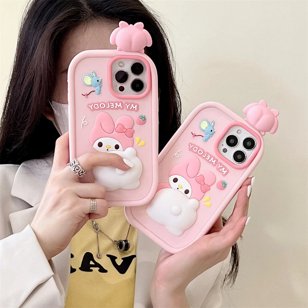 Kawaii Silicone Phone Case