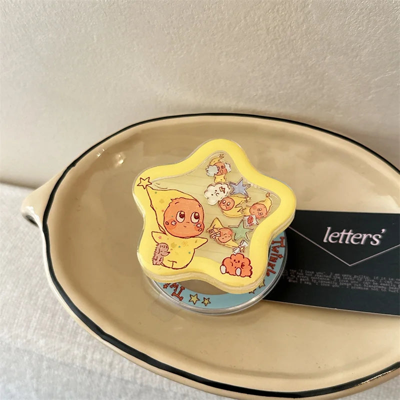 Kawaii Cartoon Star Baby Magnetic Phone Case