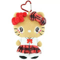 Shibuya Gal Floral Uniform Sunburned Plush Doll Pendant Keychain Bag Charm