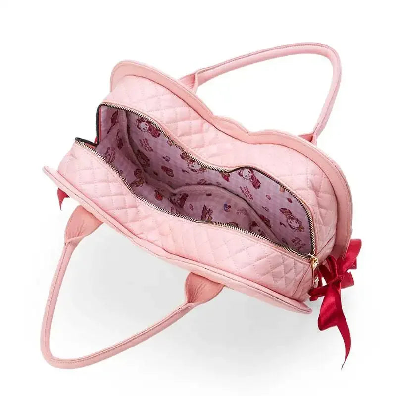 Pink Bow Shape Bag