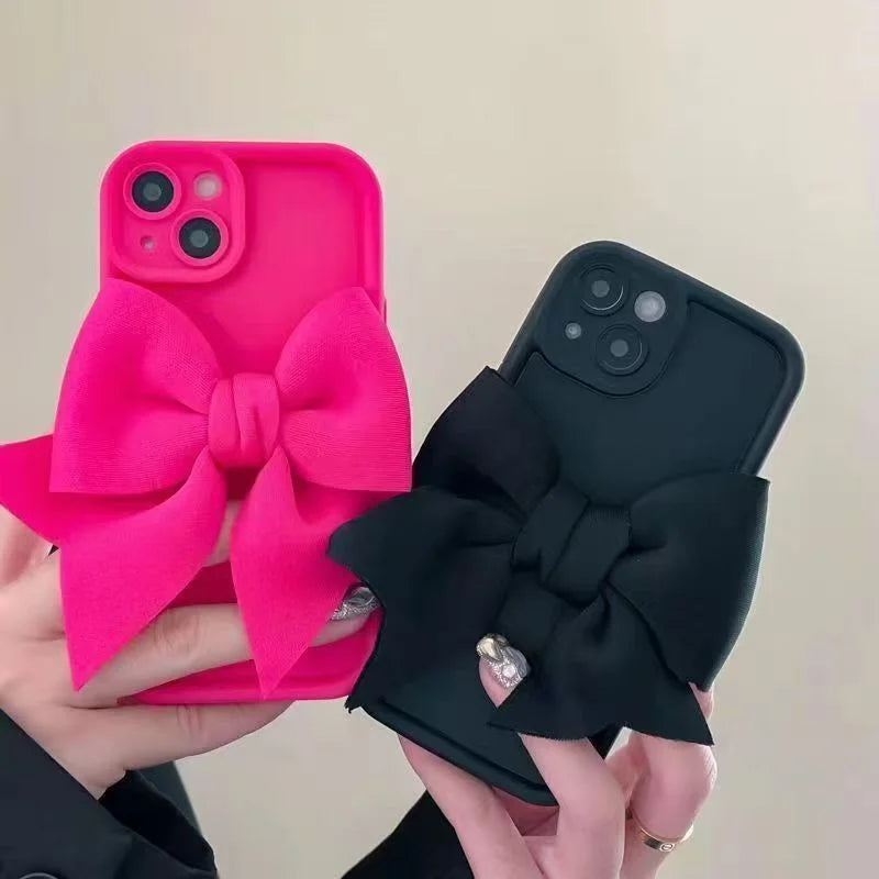 Bow 3D Silicone Phone Case