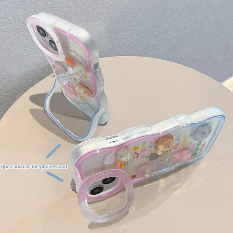 Bead Bracelet Chain Phone Holder Case