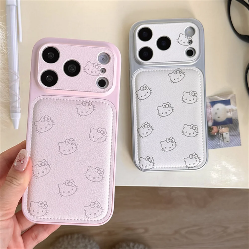 Pink Kawaii Holder Phone Case