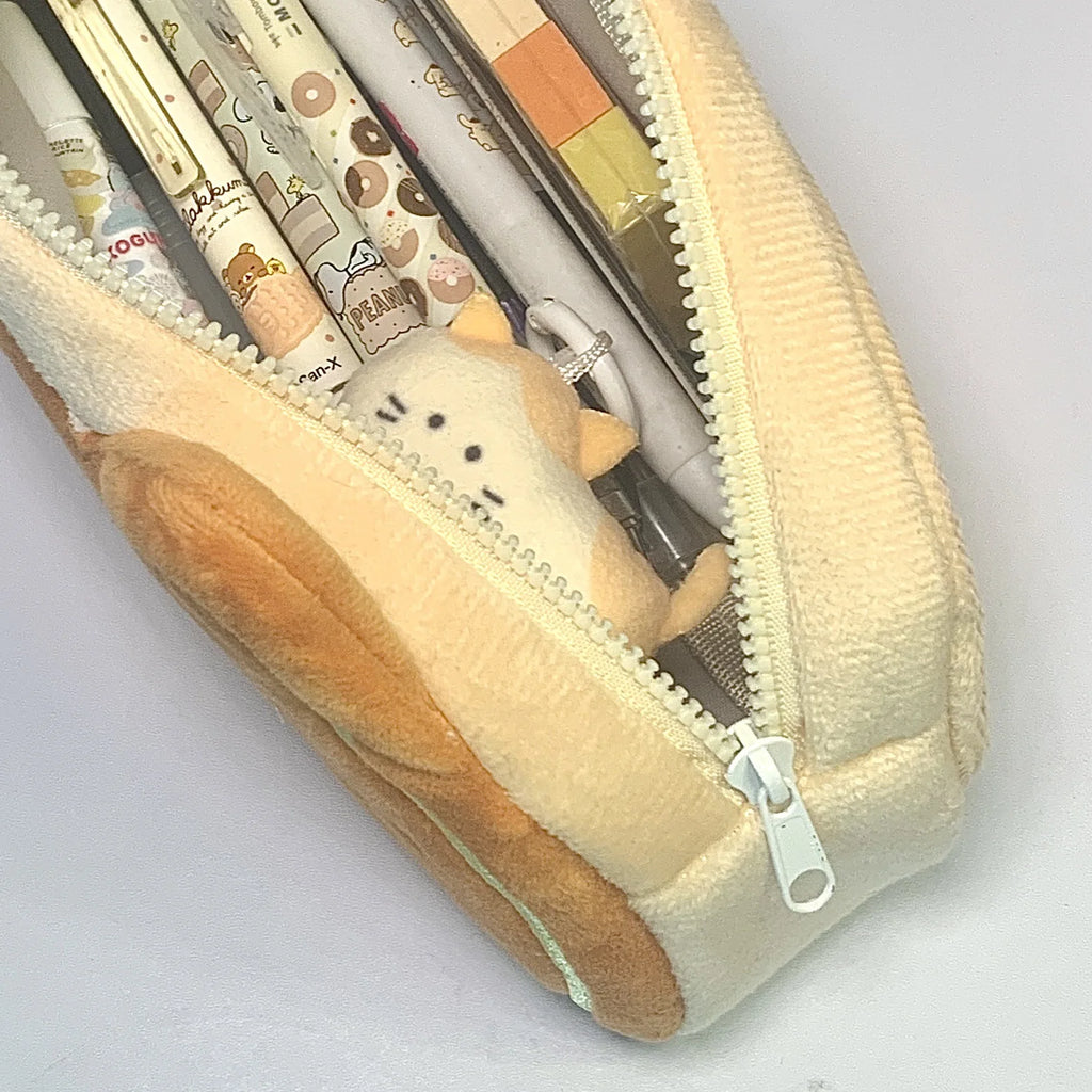 Cute Caramel Cat Plush Bag