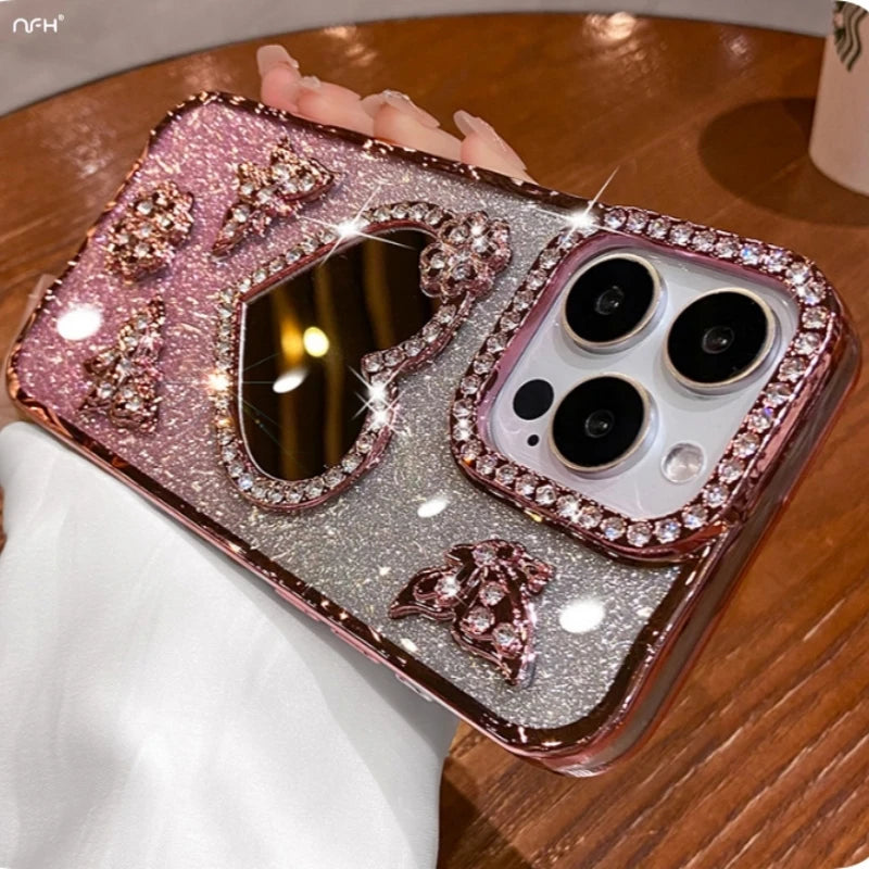 Heart Love Mirror Phone Case