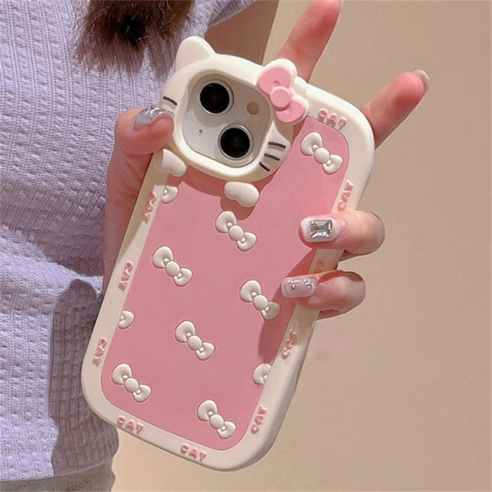 Bow Cat Phone Case