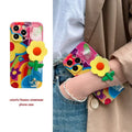 Fashion Flower Silicone Phone Case