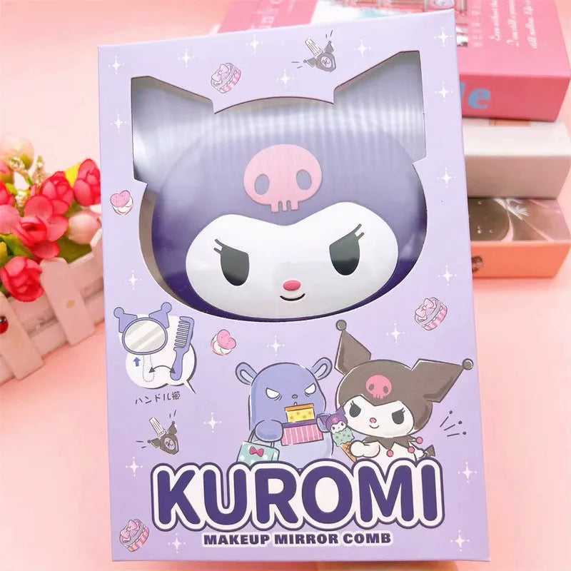 Kawaii Makeup Comb Mirrors