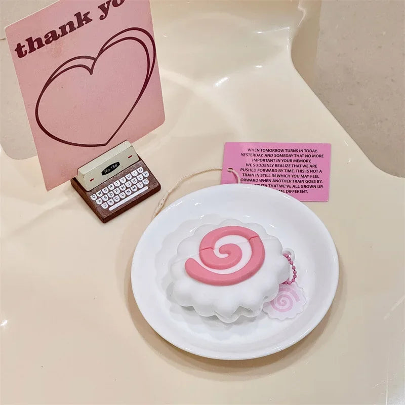 Cute 3D Japan Food Fish Cake Airpods Case