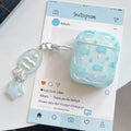 Blue Fish Star Airpods Case
