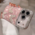 Butterfly Rhinestone Phone Case