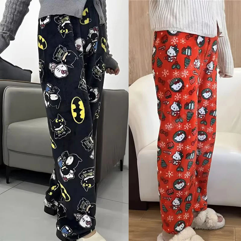 Kawaii Plush Pajama Pants