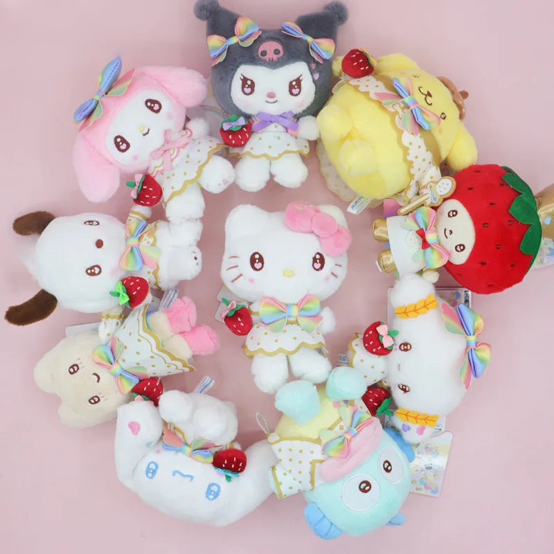 Kawaii Plush Keychain Pendants