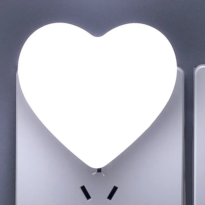 Heart LED Lamp Energy Saving Plug Night Light