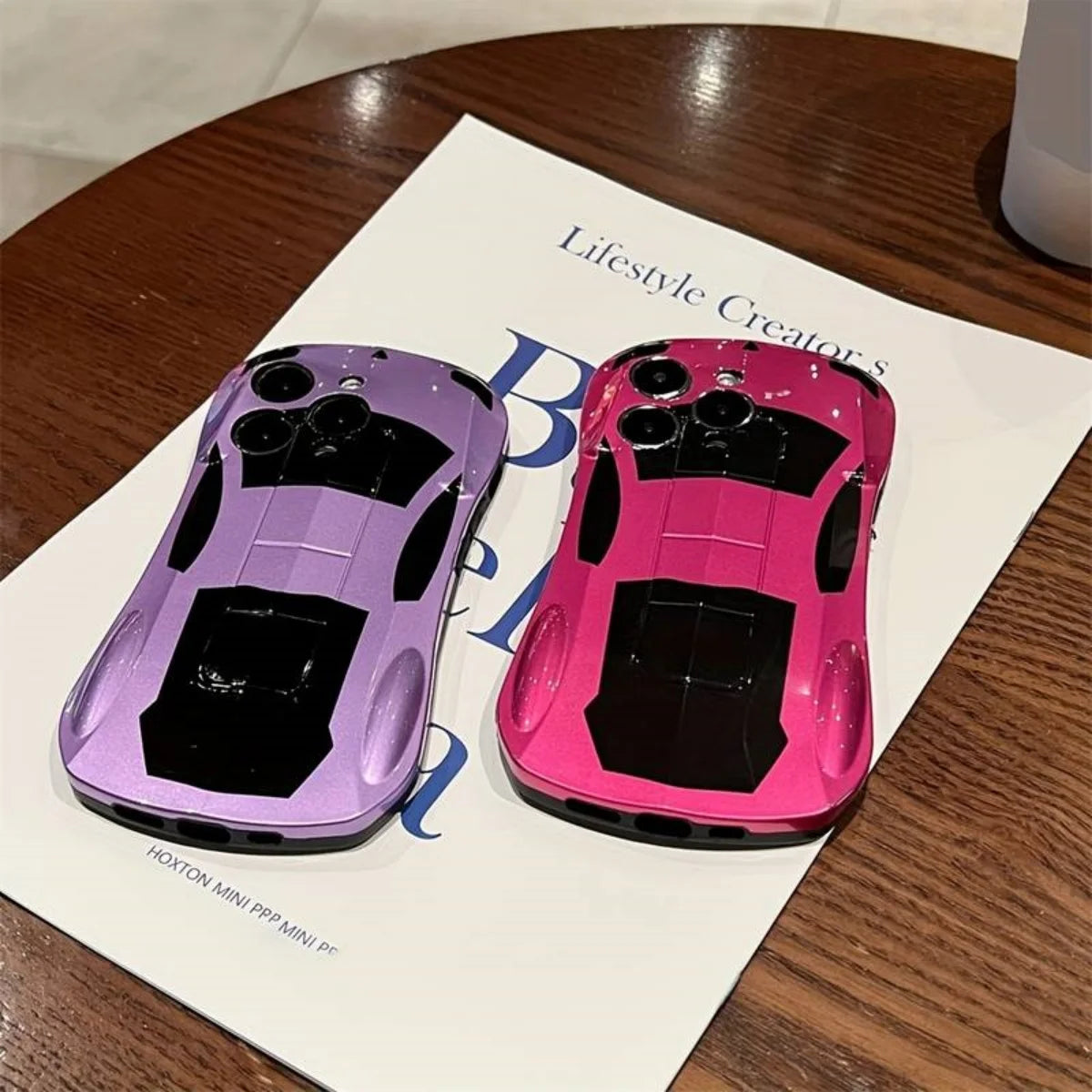 Stylish Luxury 3D Sports Car Silicone Soft Phone Case