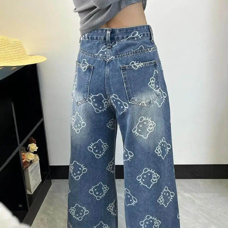 Kawaii Y2K Denim Jean Pants