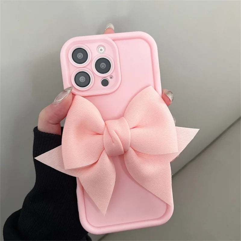 Bow 3D Silicone Phone Case