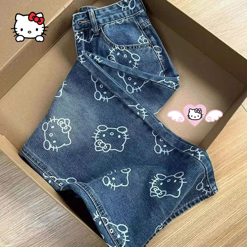 Kawaii Y2K Denim Jean Pants