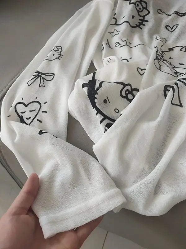 Kawaii Long Sleeve Top
