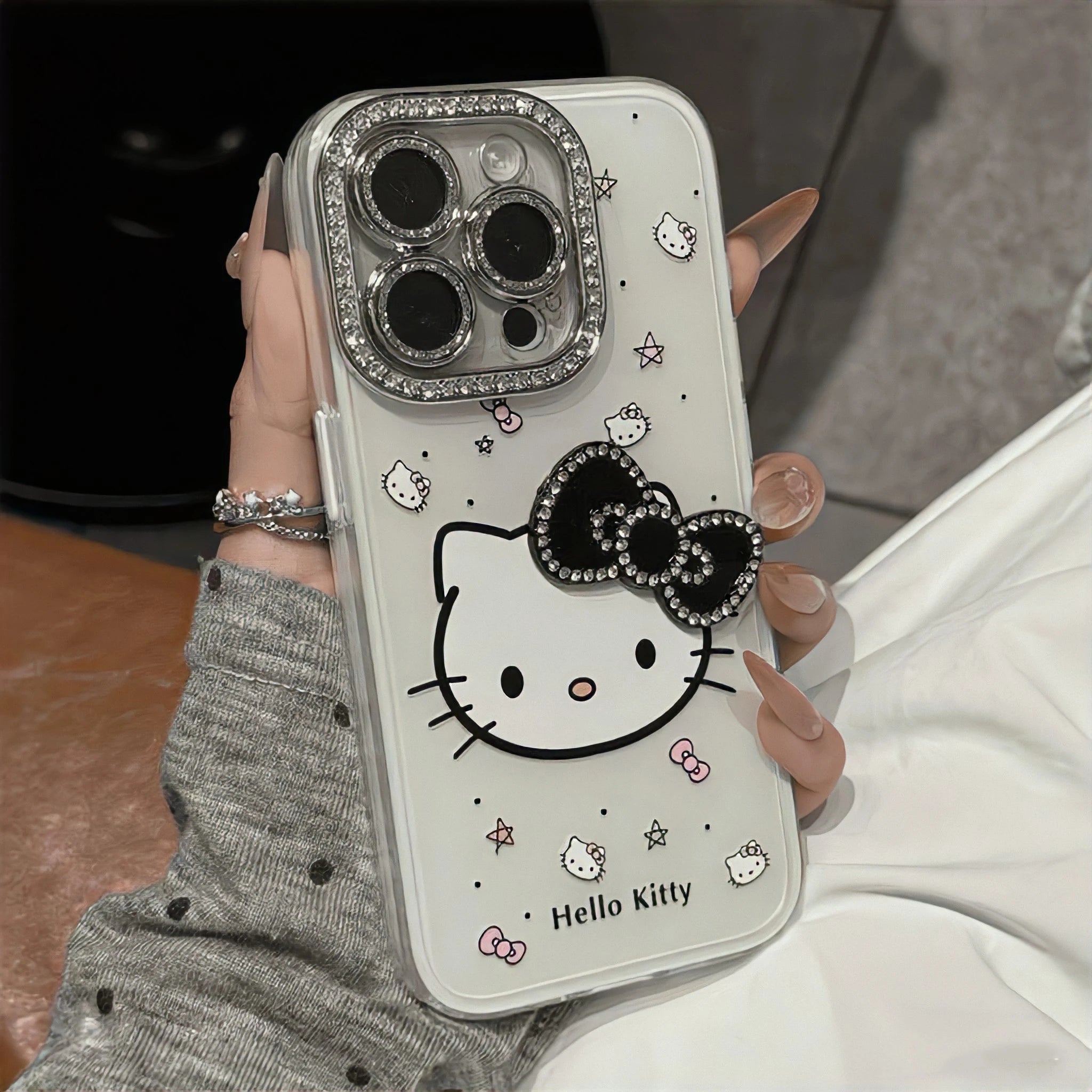 Diamond Studded Phone Case