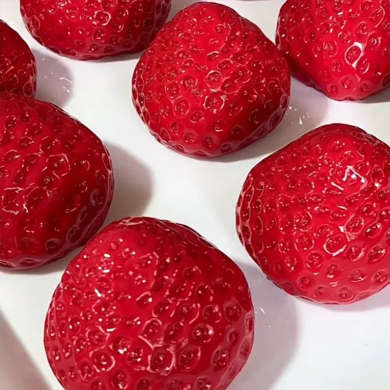Strawberry Squeeze Squishy Toy