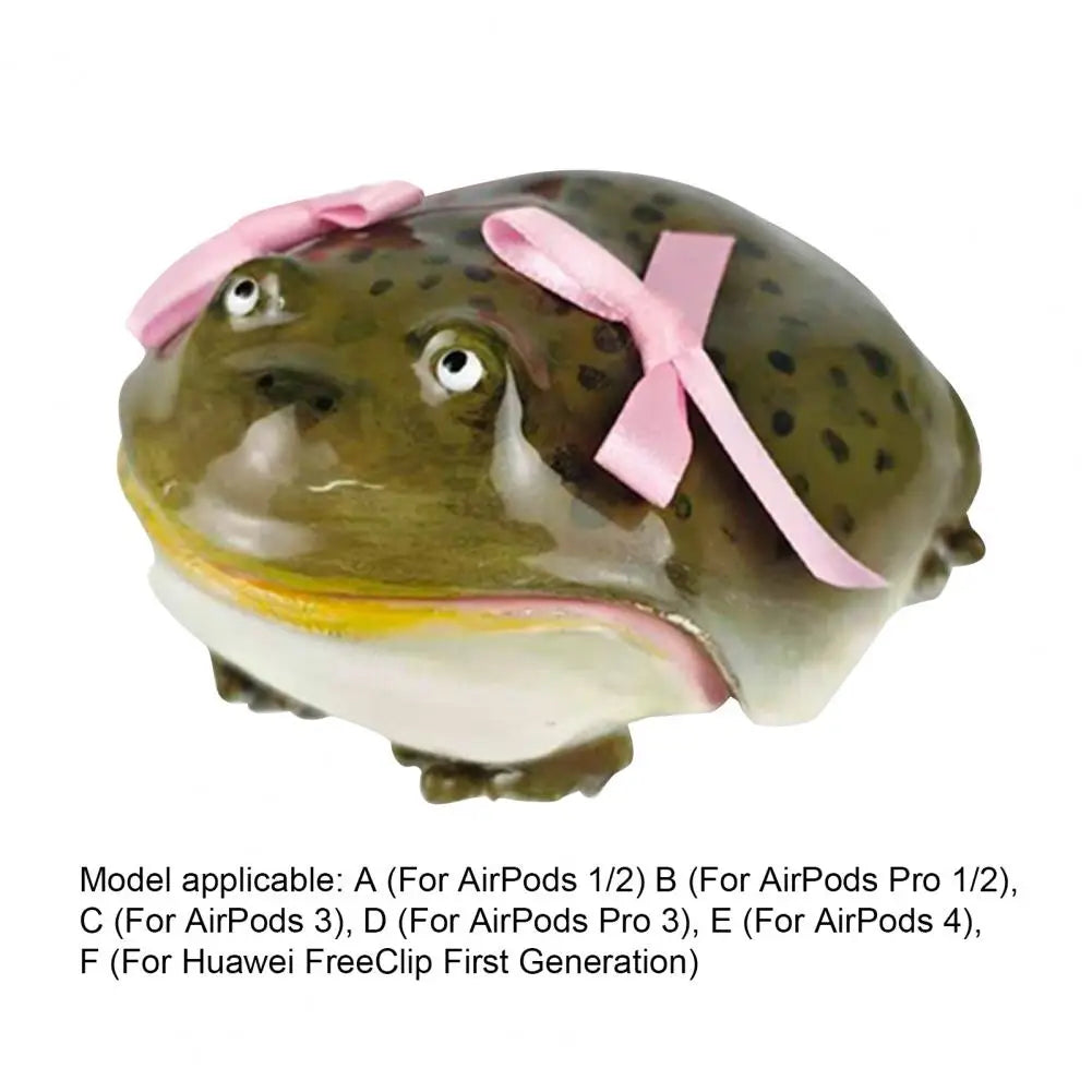 Bow Frog Airpods Case