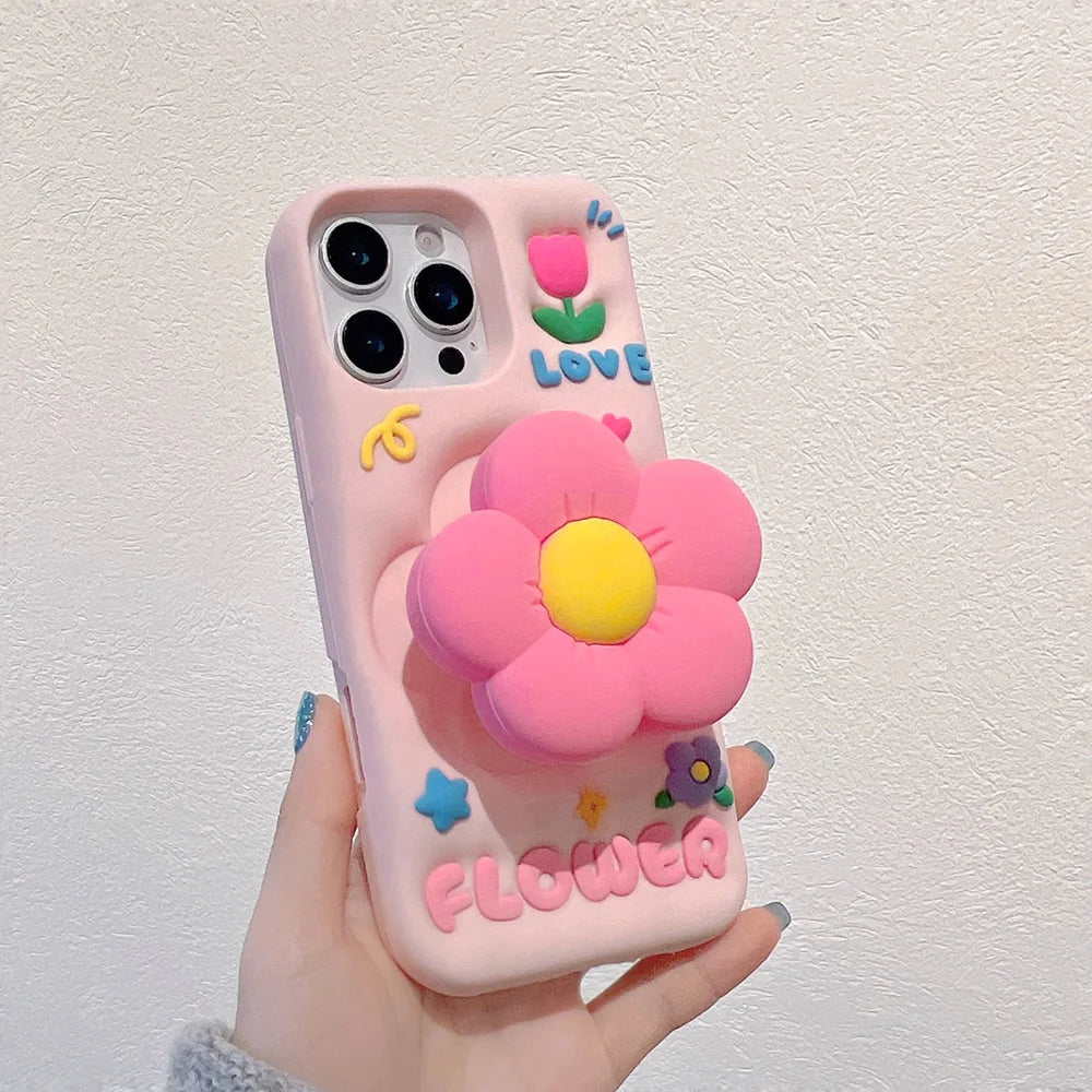 Kawaii Flower Phone Case
