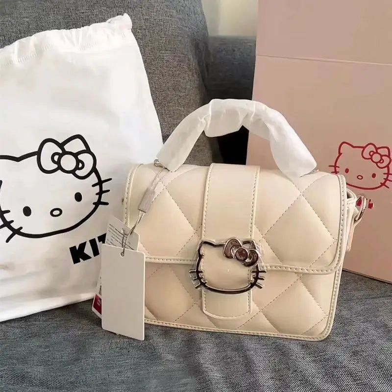 White & Black Crossbody Bag