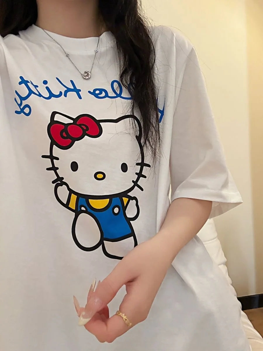 Blue Kawaii Pajamas