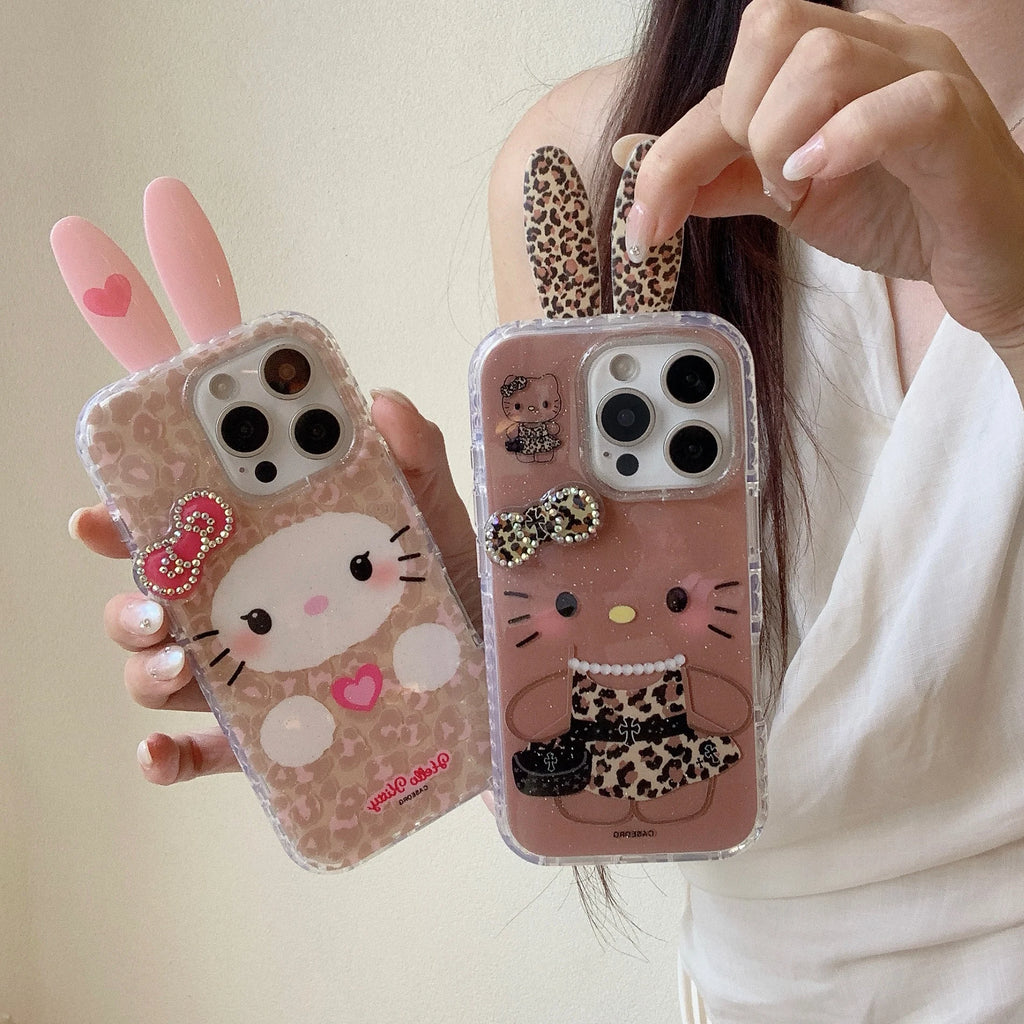 Super Cute Rabbit Ears Phone Case