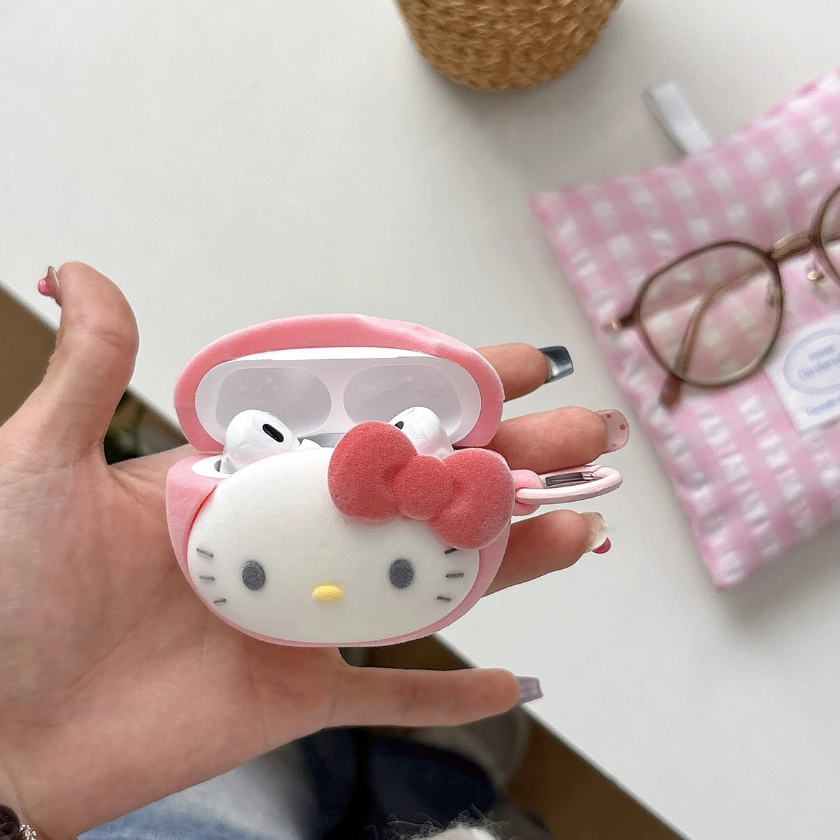 Peach Airpods Case