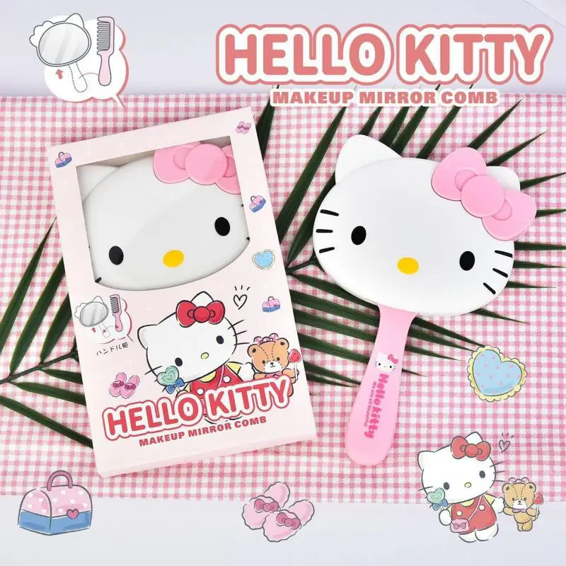 Kawaii Makeup Comb Mirrors
