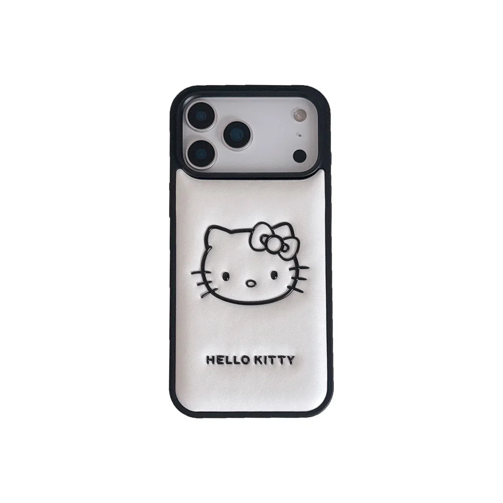 Kawaii 3D Cute Leather Phone Case