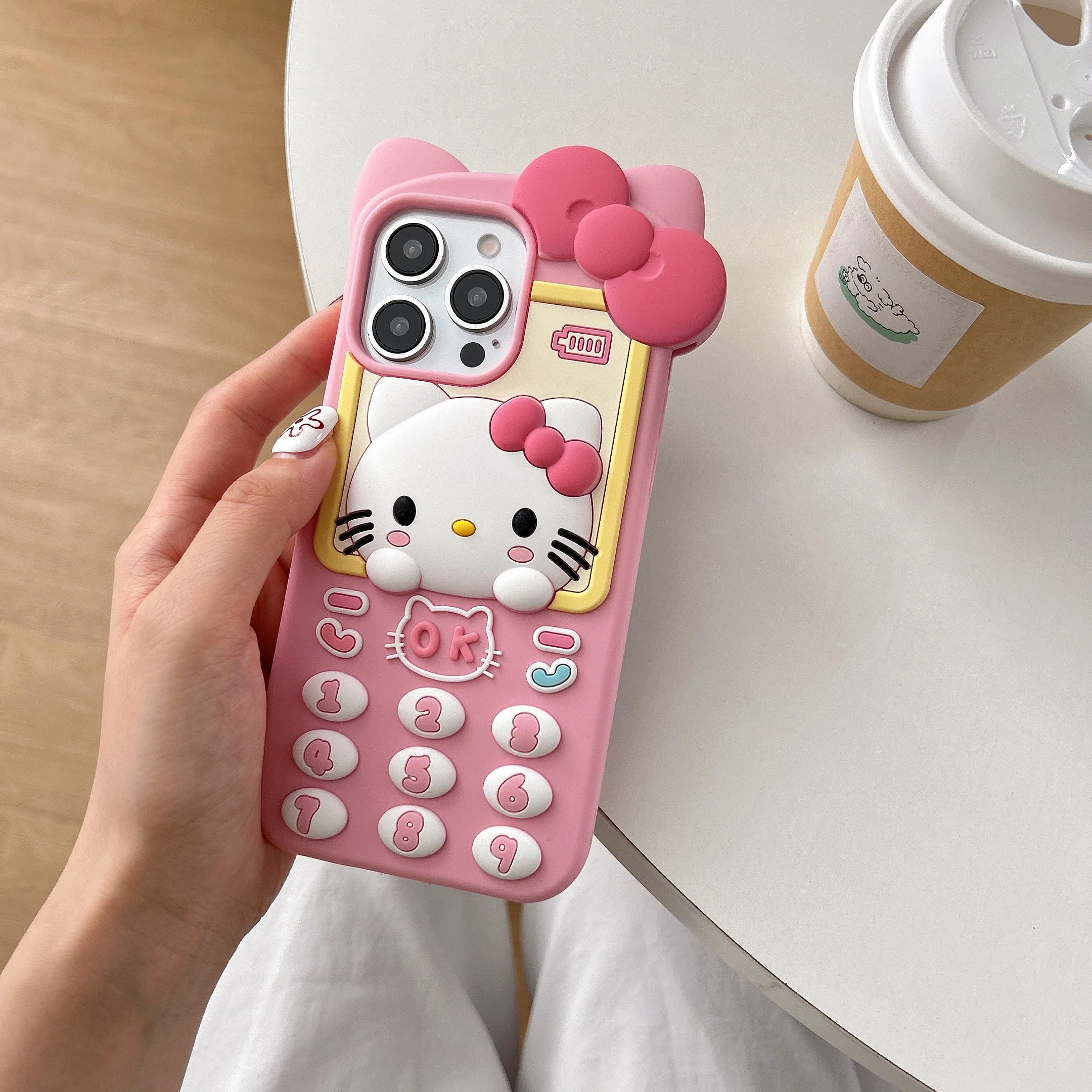 Cute 3D Telephone Phone Case